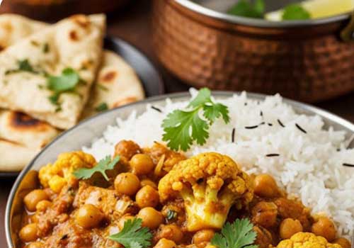 Curry de pois chiches indien