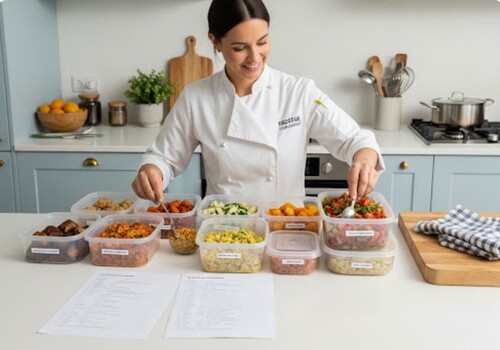 Personne en train de cuisiner
