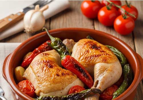 Poulet Basquaise Simplifié
