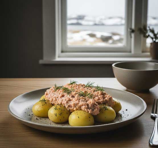 Brandade de Saumon aux Pommes de Terre