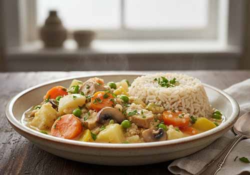 Blanquette de Légumes Anciens et Céréales