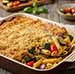 Gratin de Pâtes aux Légumes Rôtis et Béchamel Végétalienne