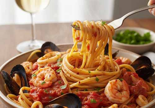 Pâtes aux Fruits de Mer Express