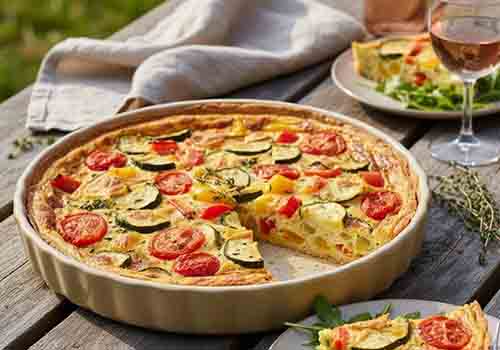Quiche Sans Pâte à base de légumes