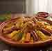 Couscous Royal servi dans un plat