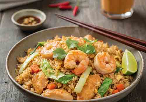 Khao Pad (Riz sauté thaï)