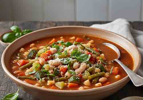 Minestrone aux Légumes de Saison