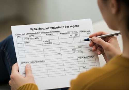 une personne en train d’écrire sur une feuille